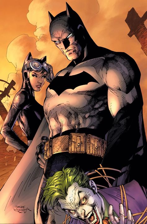 CLAY MANN (@Clay_Mann_) / Twitter Jim Lee Batman, Tom King, Bruce And Selina, Jim Lee Art, Batman Catwoman, Bat Cat, I'm Batman, Inspector Gadget, Batman Dark