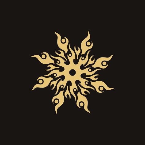 Sun Logos, Sun Emblem, Sun Patterns, Mandala Logo, Background Stencil, Forest Essentials, Sun Mandala, Sun Icon, Sun Symbol