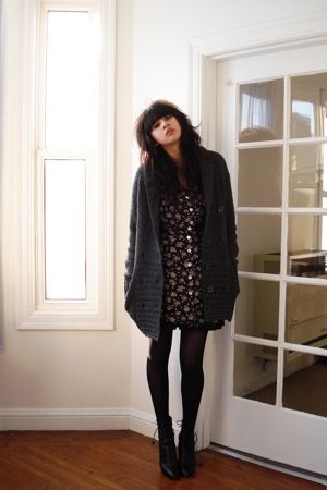 Big Cardigan, Prada Boots, Cardigan Outfit, Whimsy Goth, Wardrobe Inspiration, Cardigan Outfits, Gap Sweater, Pretty Clothes, Oversized Cardigan