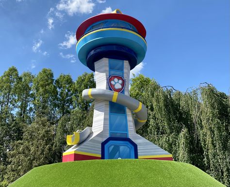 Paw Patrol Lookout, Safe Family, Lookout Tower, Family Theme, Parc D'attraction, Play Spaces, Family Days Out, Family Day, Paw Patrol