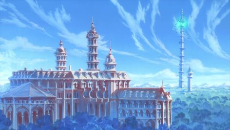 Yoh Yoshinari, Top 10 Best Anime, Background References, My Little Witch Academia, Little Witch Academia, Anime Witch, Location Inspiration, Witch Academia, Wattpad Stories