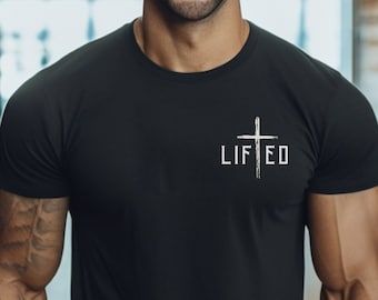 Mens Christian Apparel, Christian Gym Clothes, Christian Workout Shirts, Gospel Clothing, Christian Gym, Christian Workout, Christian Clothing Brand, Christian Graphic Design, Christian Fitness