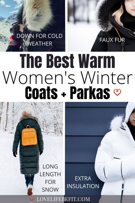 Warmest winter coats for women Winter Jackets Women Cold Weather, Winter Coats Women Cold Weather, Petite Winter Coats, Winter Coats Women Parka, Best Parka, North Face Arctic Parka, Best Winter Jackets, Winter Coats For Women, Long Winter Coats Women