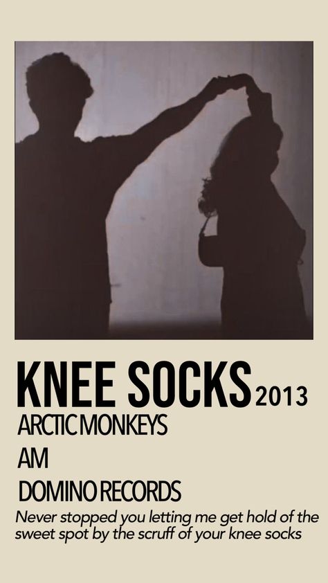 Knee Socks Arctic Monkeys, Knee Socks Aesthetic, Artist Posters, Socks Aesthetic, Music Aesthetic, Music Wall, Knee Socks, Arctic Monkeys, Music Stuff