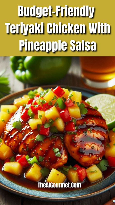 This Teriyaki Chicken with Pineapple salsa recipe is a flavour-packed dish that’ll have your taste buds doing a happy dance without leaving your wallet in tears. Pineapple Dishes Dinners, Teriyaki Chicken With Pineapple, Pineapple Salsa Chicken, Pineapple Dishes, Chicken With Pineapple Salsa, Teriyaki Pineapple Chicken, Chicken With Pineapple, Pineapple Salsa Recipe, Salsa Chicken