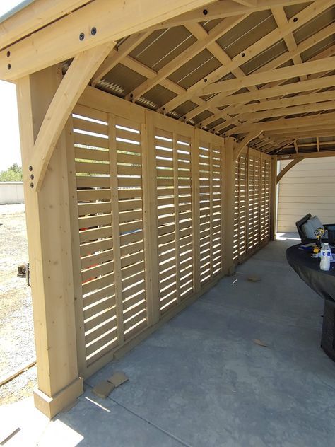 How to install two Yardistry 12' Gazebo Privacy Walls on a 12x24' Gazebo Louvered Walls Outdoor, Gazebo Privacy Ideas, Gazebo Wall Ideas, Gazebo Privacy Wall, Cabana Ideas Backyard, Yardistry Gazebo, Costco Gazebo, Privacy Wall Outdoor, Privacy Wall On Deck