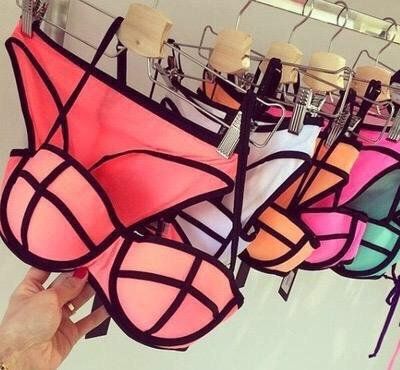 Embedded image Triangl Swimwear 2015, Triangle Swimsuits, Triangl Bikinis, Triangl Swim, Triangle Swimwear, Colorful Swimwear, Triangle Bikinis, Looks Pinterest, Triangl Swimwear