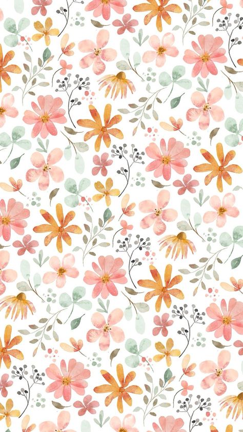 Cute Spring Wallpapers, Wallpapers Ideas, Wallpaper Iphone Boho, Phone Wallpaper Boho, Floral Wallpaper Iphone, Simple Phone Wallpapers, Simple Iphone Wallpaper, Iphone Wallpaper Pattern, Spring Wallpaper