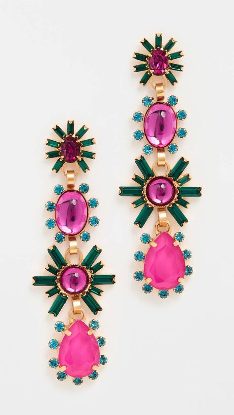 Runway Jewelry, Elizabeth Cole, Antique Coins, Earring Trends, Arm Cuff, Girl Jewelry, Colorful Jewelry, Trends 2022, Cute Earrings