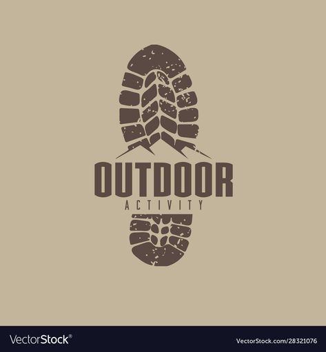 Outdoors Logo Design, Hiking Logo, Outdoor Logo, Outdoor Logos, Mountain Graphic, Mountain Logos, Logo Idea, Design Outdoor, Mountain Hiking