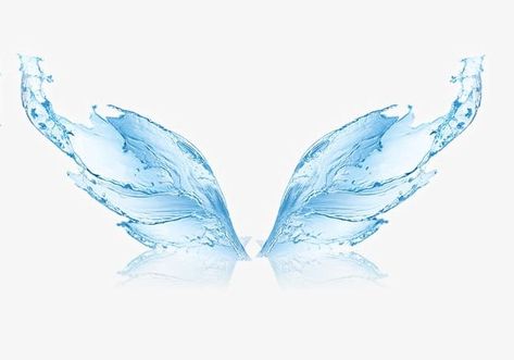 Water Clipart, Water Wings, Magic Wings, Fire Fairy, Wings Png, Water Fairy, Wings Drawing, Angel Wings Tattoo, Water Drawing