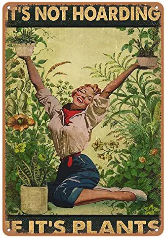 Plant Signs, Inspirerende Ord, Coffee Wall Decor, Vintage Gardening, Pictures Wall, Garden Quotes, Garden Greenhouse, Retro Mode, Garden Signs