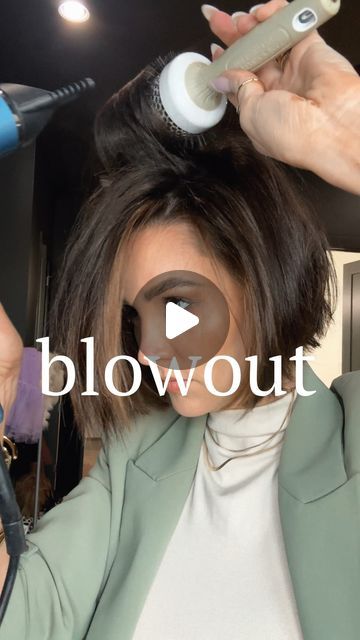 Rachel Eggie on Instagram: "In this video, I break down the process of pre drying for maximum volume and longevity! I also use head sheets to show you exactly how to divide the hair for the best results.   Like or save to refer back to this next time you go to blowdry!!! Hope this helps 😘😘😘  #BlowoutTechnique #HairBlowout #ProBlowDryTips #SalonResultsAtHome #HairStylingSecrets #smoothhair #VoluminousHair #frizzfreeblowout #perfectblowdry #hairtutorial #SalonWorthy #beautyinfluencer #stylingtips #healthyhairroutine #hairtransformation #BeautyHacks #ProStylistTips" Blowdry Styles Short Hair, Blow Dry Technique, How To Dry Layered Hair, How To Dry Hair For Volume, How To Flip Hair Ends, How To Style Hair For Volume, How To Volumize Hair, How To Blow Dry Short Hair For Volume Bob Haircuts, Hair Blow Dry Styles