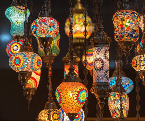 Get the Look: Moroccan Lamps and Lighting - MarocMama Moroccan Table Lamp, Moroccan Lamps, Moroccan Interior Design, Moroccan Chandelier, Moroccan Pendant Light, Moroccan Inspiration, Moroccan Lighting, Moroccan Interiors, Moroccan Art