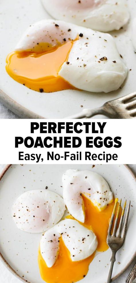 Easy Poached Eggs, Poach An Egg, How To Make A Poached Egg, 1000 Calorie, Perfect Poached Eggs, Healthy Breakfast Recipe, Perfect Healthy Breakfast, Paleo Low Carb, Healthy Breakfast Recipes Easy