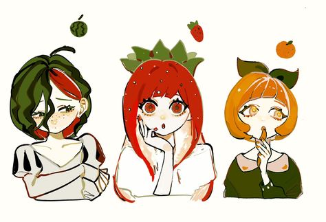 Fruit Character Design, Apple Character, Fruit Character, Arte Peculiar, Wow Art, Character Design References, Art Inspiration Drawing, Funky Art, Art Reference Photos