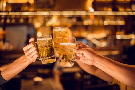 Cheers! group, beer mug, young men brew ... | Premium Photo #Freepik #photo #food #vintage #people #party Ice Cream Background, Beer Photography, Beer Cheers, Ipa Beer, Restaurant Menu Template, Beer Party, How To Make Beer, Irish Cream, Beer Brewing