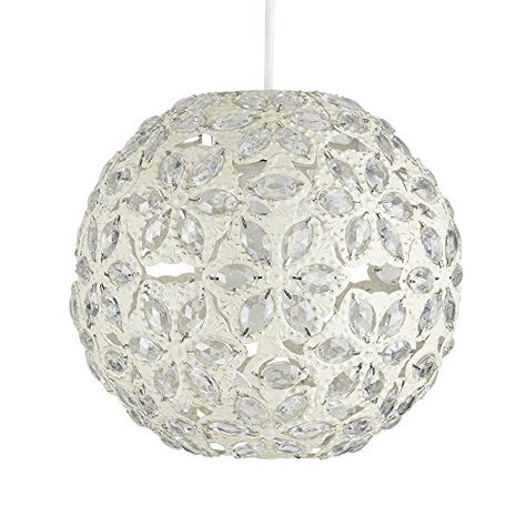 Modern Moroccan Style Cream Metal Ball Ceiling Light Shade: Amazon.co.uk: Lighting Cream Ceiling, Rectangle Lamp Shade, Modern Moroccan Style, Glass Pendant Shades, Sphere Lamp, Style Marocain, Metal Ceiling Lighting, Style Shabby Chic, Bowl Pendant