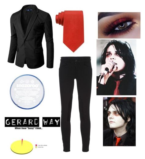 "Gerard way Halloween costume" by xxghostlygracexx ❤ liked on Polyvore featuring Doublju, MICHAEL Michael Kors and J Brand Gerard Way, My Chemical, Men's Apparel, My Chemical Romance, J Brand, Punk Rock, Piece Of Clothing, Halloween Costume, Halloween Costumes