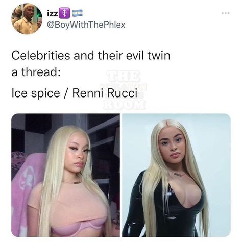 Humour, Ice Spice Look Alike, Nostalgia Songs, Ice Spice, Short Braids, Celebrity Look Alike, Ice And Spice, Curly Afro, Elegant Updo