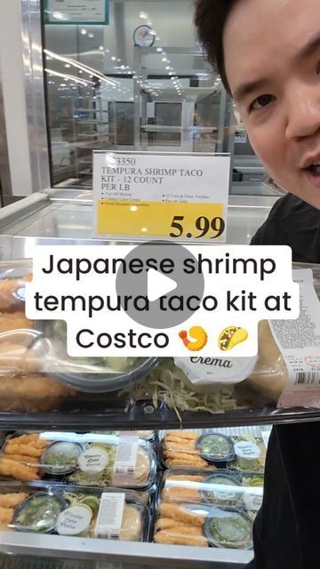 The Sushi Guy (photogami) on Instagram: "Japanese tempura shrimp taco kit from @costco is our new favorite deli item #thesushiguy #foodreview #costco" Costco Shrimp, Japanese Tempura, Taco Kit, Tempura Shrimp, Shrimp Taco, Shrimp Tempura, Shrimp Tacos, Fusion Food, July 28