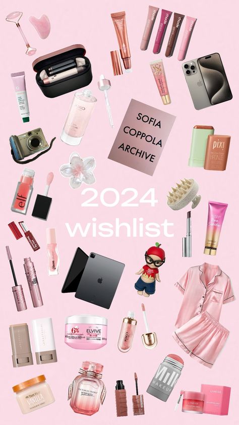 2024 wishlist <33 #wishlist Beauty, Unrealistic Wishlist, Wishlist 2024, 2024 Wishlist, Birthday Wishlist, Pins