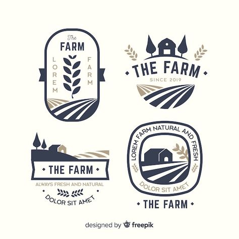 Farm Logo Inspiration, Smile Vector, Farm Logos, Gray Illustration, Farm Logo Design, Logo Generator, Logo Mascot, Illustration Kids, จีซอง Nct