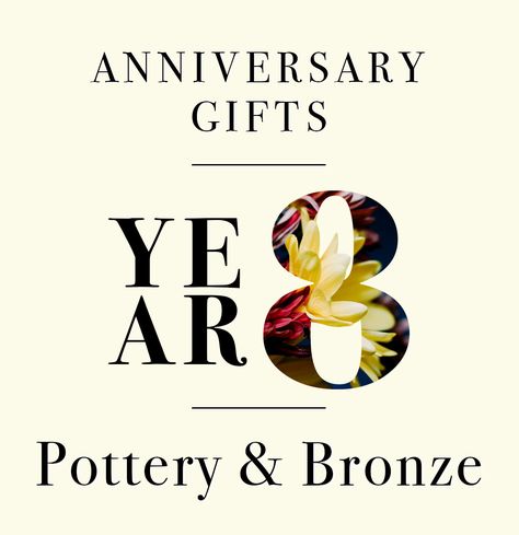 Our Guide to Eighth Anniversary Gifts: From Stoneware to Sculpted Bronze Bronze Anniversary Gifts For Her, Bronze Gifts For Him, Bronze Anniversary Gifts For Him, Anniversary Diy Gifts, 8 Year Anniversary Gift, Anniversary Ideas For Him, Bronze Wedding Anniversary, 8 Year Anniversary, Traditional Anniversary Gifts