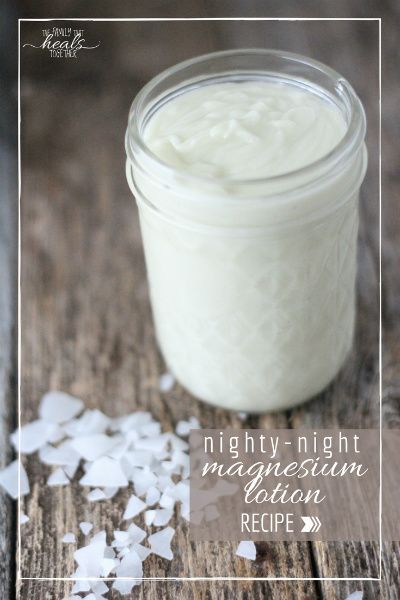 Nighty-Night Magnesium Lotion Recipe | The Family That Heals Together Magnesium Lotion Recipe, Diy Lotions, Magnesium Cream, Homemade Lotions, Magnesium Lotion, Metallic Ballet Flats, Lotion Recipe, Diy Cream, Body Butters Recipe