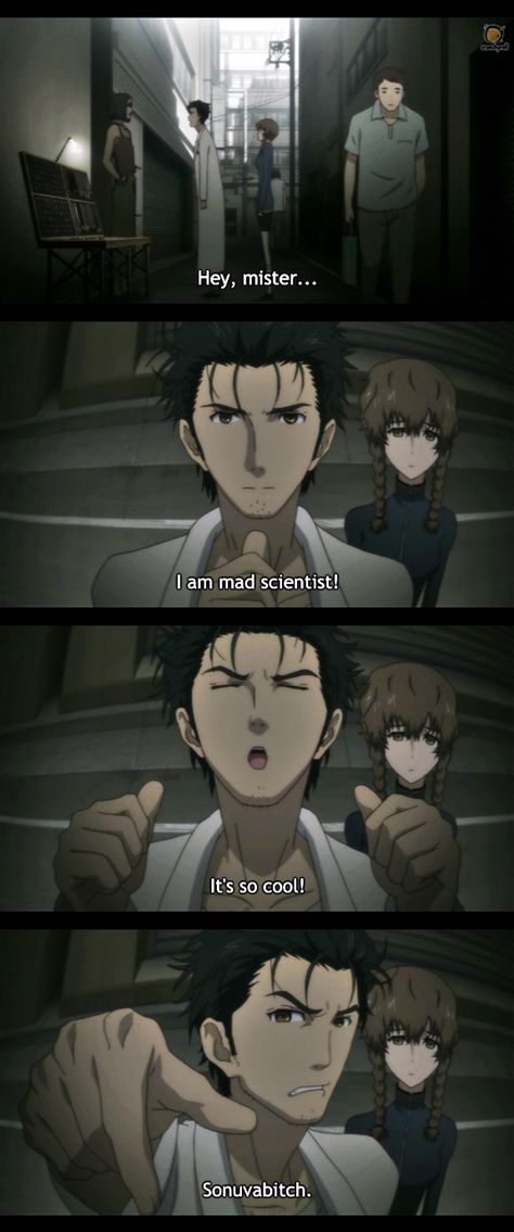 Steins Gate Okabe, Okabe Rintarou, I Am Mad, Gate Anime, Steins Gate 0, Jet Girl, Steins Gate, Speak English, Memes Br