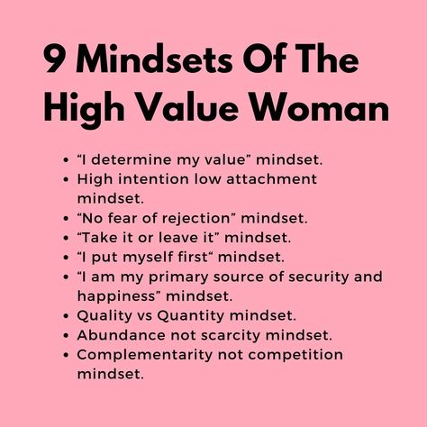 Do you agree with these opinions? Comment your thoughts below! ----------- Follow @datingtips.101 for more value content! . . . . . Words - fromwithin #highvaluewoman #highvalue #highvalue #datingtips101 #datingcouch Practicing Self Love, High Value Woman, Self Healing Quotes, Affirmations For Women, Self Confidence Tips, Confidence Tips, Positive Quotes Motivation, Positive Self Affirmations, Mindset Quotes