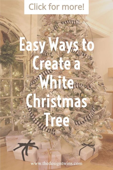 Are you dreaming of a white Christmas? Well, we can’t promise snow, but we can promise you a gorgeous white Christmas tree that will have all your family and friends swooning. In this post we share our favorite ways to turn your white Christmas tree dreams into a reality, even without bribing the weatherman. White Christmas tree is elegant and festive All White Christmas Tree Ideas, White And Pink Christmas Tree Ideas, Christmas Tree With White Ornaments, All White Christmas Tree, White Christmas Tree Ideas, White Christmas Tree Decorations, Christmas Tree With Snow, Dreaming Of A White Christmas, Winter Decorating