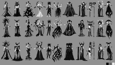 Different Demon Types, Demon Clothes Reference, Queen Of Monsters, Demon Clothes Drawing, Demon Tail Designs, Demon Oc Ideas, Demon Character Art, Demon Oc Art, Villain Character Design