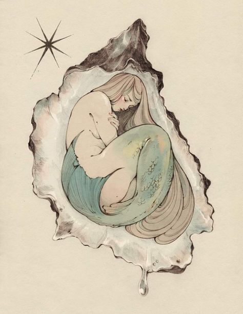 16 Tattoo, Ib Art, Mermaid Core, Arte Grunge, Mermaid Drawings, Painting Inspo, Fairytale Art, Mermaid Art, Pretty Tattoos