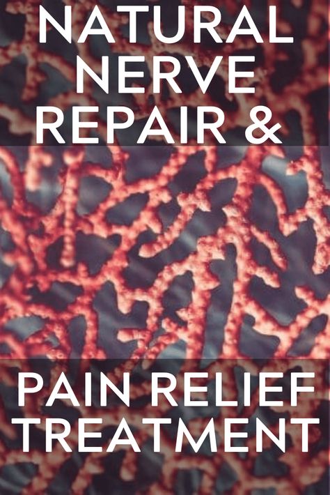 Nature, Nerve Repair, Chronic Back Pain, Natural Pain Relievers, Nerve Health, Nerve Damage, Nerve Pain, Back Pain Relief, Knee Pain