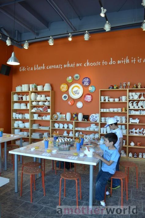 Barn Table, Pottery Cafe, Pottery Place, Ceramic Cafe, Ceramic Store, Pottery Store, Paint Your Own Pottery, Pottery Workshop, Clay Studio