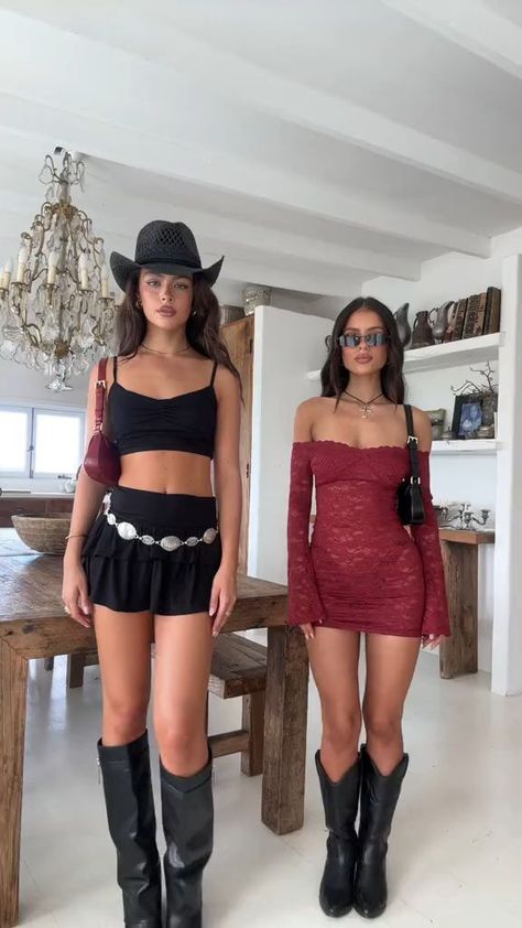 Acl Festival Outfit, Leeds Festival Outfits, Coachella Inspired Outfits, Black Festival Outfit, Rave Party Outfit, Cochella Outfits, Halloween Costumes 2022, Trajes Country, Chicago Outfit