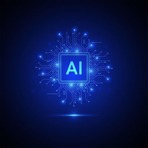 Vector artificial intelligence circuit l... | Premium Vector #Freepik #vector #artificial-intelligence-brain #microchip #artificial #ai Artificial Intelegent Illustration, Machine Learning Illustration, Artificial Intelegence, Horror Moodboard, Cyberpunk Horror, Brain Vector, Guitars Acoustic, Ram Navami, Digital Network