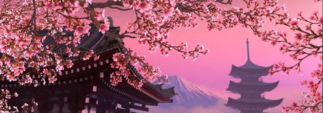 Dual Monitor Backgrounds, Dual Screen Wallpaper, Japan Wallpaper, Dual Monitor Wallpaper, Cherry Blossom Wallpaper, Wallpaper Macbook, 4k Wallpapers For Pc, Qi Gong, Tree Wallpaper