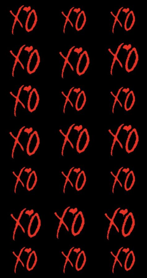 The Weeknd Xo Logo Xo Hand Sign The Weeknd, Xo Aesthetic The Weeknd, Xo Nails The Weeknd, The Weeknd Xo Logo, The Weeknd Nails, Xo Logo, Party Moodboard, The Weeknd Tattoo, Xo The Weeknd