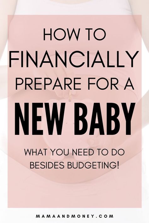 Are you financially prepared for a baby? Learn how to financially prepare for a baby. Get tips on what you should do financially before having a baby. How To Prepare For Baby, Baby Savings Challenge, Budget For Baby, Planning For Baby, Baby Preparation Checklist, Planning For A Baby, Baby Savings, Baby Timeline, Gothic Nursery