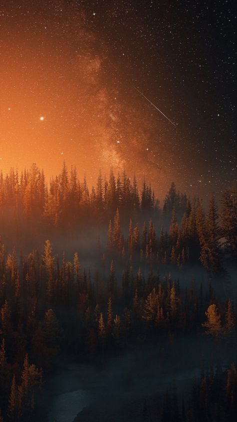 Cer Nocturn, Night Sky Wallpaper, Emotional Photography, Admin Panel, Fantasy Aesthetic, Anime Scenery Wallpaper, Cool Backgrounds, Beautiful Nature Pictures, Landscape Wallpaper