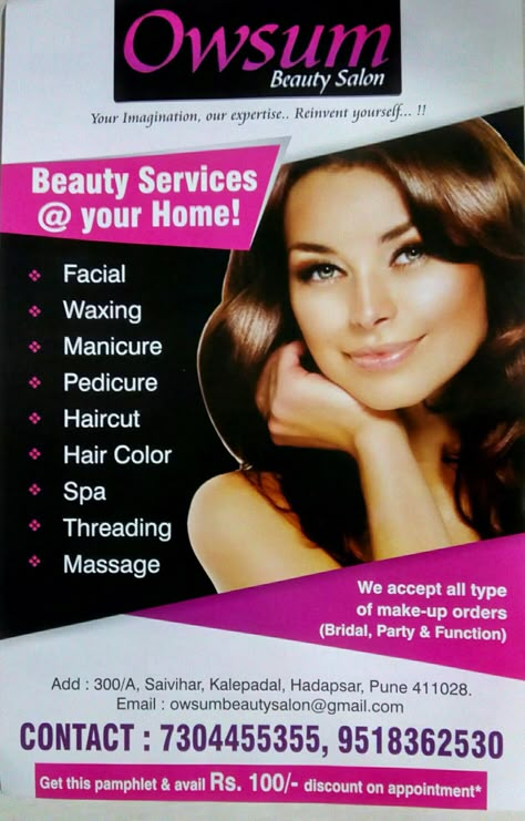 Parlour Pamphlet Design, Beauty Parlour Pamphlet Design, Beauty Parlour Flex Board Design, Beauty Parlour Flex Design, Beauty Parlour Board Design, Beauty Parlour Banner Design, Amazing Brochure Design, Amazing Brochure, Hair Poster Design