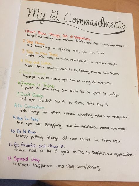 Recently read “The Happiness Project” by Gretchen Rubin which inspired my own 12 commandments to happiness. #thehappinessproject #bulletjournal Happiness Project Gretchen Rubin, Gretchen Rubin The Happiness Project, 2024 Happiness, 12 Commandments, Therapy Thoughts, 2024 List, The Happiness Project, Rs Activities, New Years Resolution List