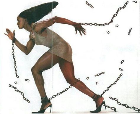 When I look at this picture it reminds me of oneself. Not through slavery but of the mind set that one has in regards to their actual potential. The chains are falling,,, Much thanks to the Artist who shared this... Renee Christian Drawings, Break Every Chain, Reference Photos For Artists, Reference Art, Art Terms, Breaking Free, Jesus Painting, Visual Media, Black Artwork