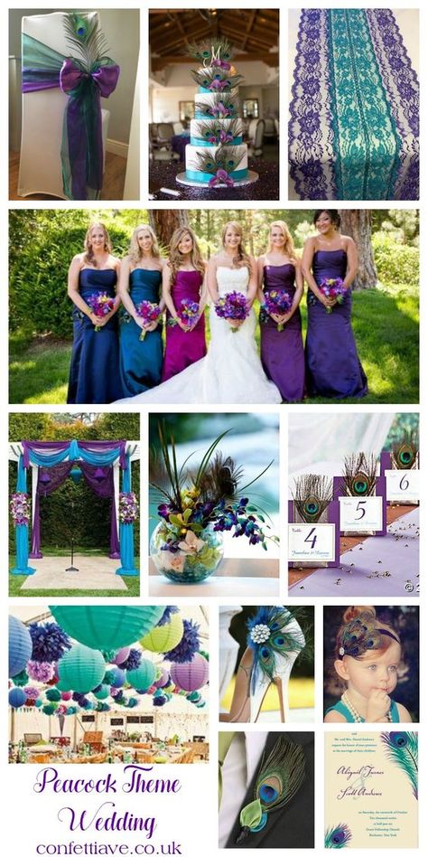 Peacock Theme Wedding, Peacock Themed Wedding, Purple And Green Wedding, Peacock Party, Peacock Wedding Theme, Peacock Theme, Peacock Color, Peacock Wedding, Teal Wedding