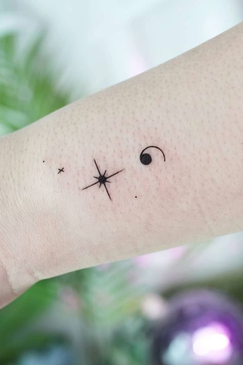 30+ Popular Semicolon Tattoo Ideas Semicolon Tattoo Planet, Patchwork, Tattoo Idea For Brother And Sister, Semi Collen Tattoo Ideas, Semicolon Tattoo Design, Small Semi Colon Wrist Tattoo, Bird Semicolon Tattoo, Tattoo Designs With Semicolon, Discreet Semi-colon Tattoo Ideas