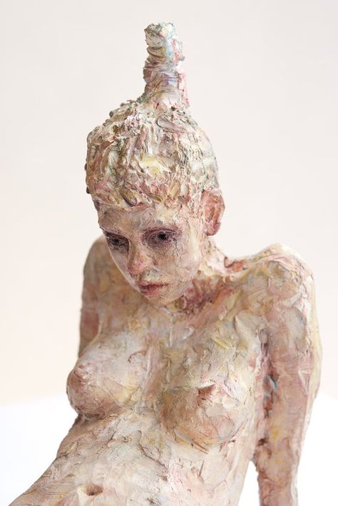 The Revenge of Beauty — Debra Balchen Ceramic Sculpture Figurative, Human Sculpture, Sculptures Céramiques, Art Walk, Ceramic Figures, Contemporary Sculpture, Portrait Sculpture, December 11, Sculpture Installation