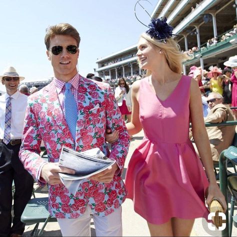 The Triple Crown: Kentucky Derby, Preakness & Belmont Stakes Kentucky Derby Couples Outfits, Derby Party Outfit, Kentucky Derby Party Outfit, Kentucky Derby Attire, Kentucky Derby Dress, Kentucky Derby Outfit, Kentucky Derby Fashion, Kentucky Derby Style, Derby Attire