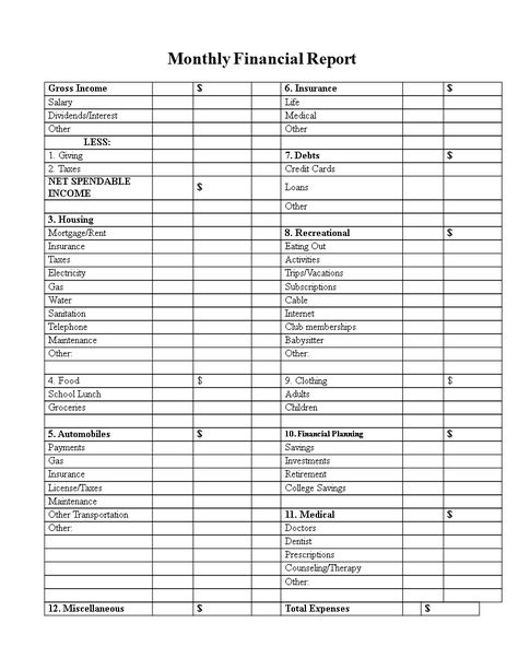 Financial Report Monthly - How to create a Financial Report Monthly? Download this Financial Report Monthly template now! Monthly Report Templates, Business Llc, Small Business Ideas Startups, Learn Accounting, Financial Report, Financial Ratio, Violin Instrument, Financial Statements, Marketing Plan Template